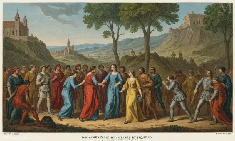 Ilustración vintage de Agramenón