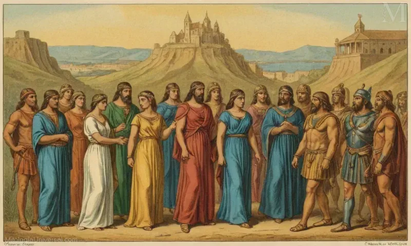 Mitología Universals cuenta de Su Destino Trágico de Andromache - una narración histórica y mitológica de la tragedia griega.