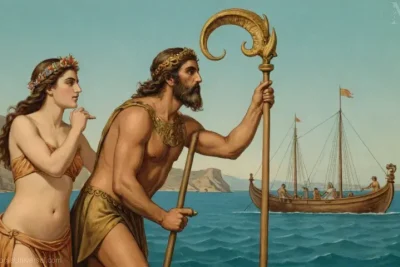 Ilustración vintage de Athamas