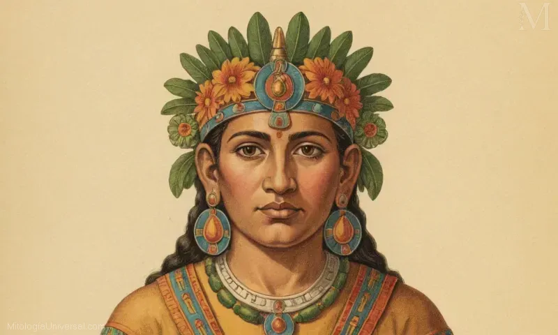 Ilustración de Axomama