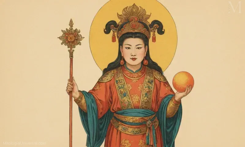 Ilustración vintage de Bixia