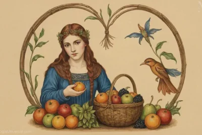 Ilustración de Bruja Cailleach