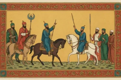 Ilustración de Buraq