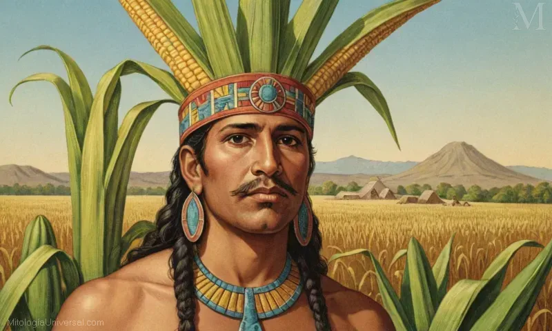 Ilustración de Centéotl