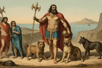 Ilustración de Cerbero