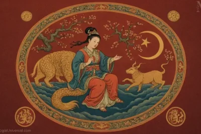 Ilustración de Changxi o Cambio
