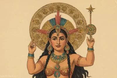 Ilustración vintage de Citlalcuyha