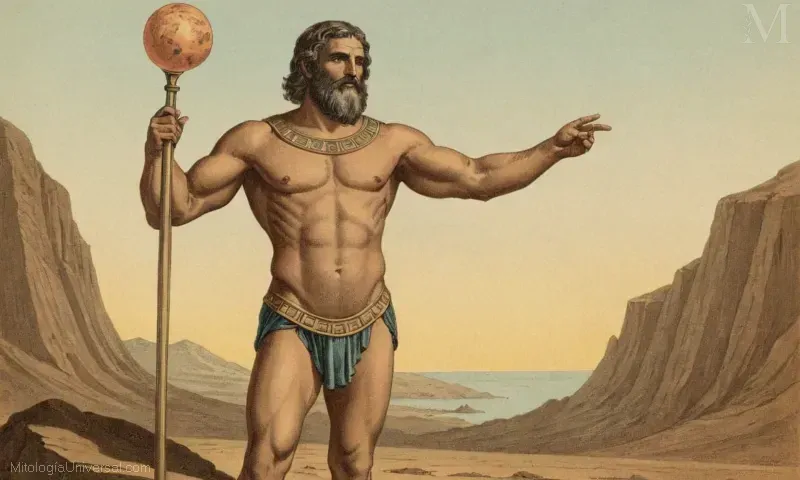 Ilustración de Coeus