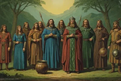 Ilustración de Coribantes