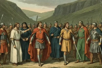 Ilustración de Cú Chulainn