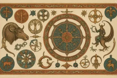 Ilustración que representa Odíns Horn