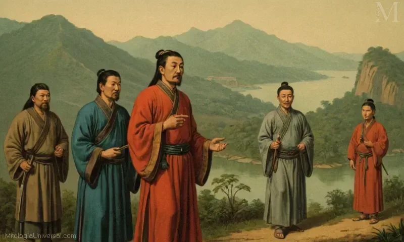 Ilustración de Daode Tianzun