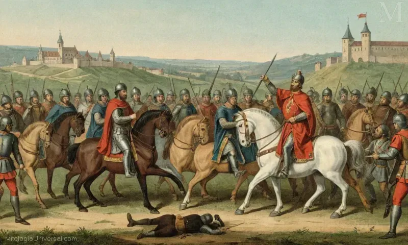 Ilustración de Di JPerez de Borgonya (King John of Burgundy)