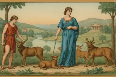 Ilustración de Diana