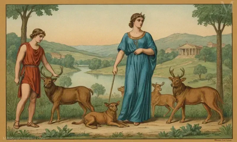 Ilustración de Diana