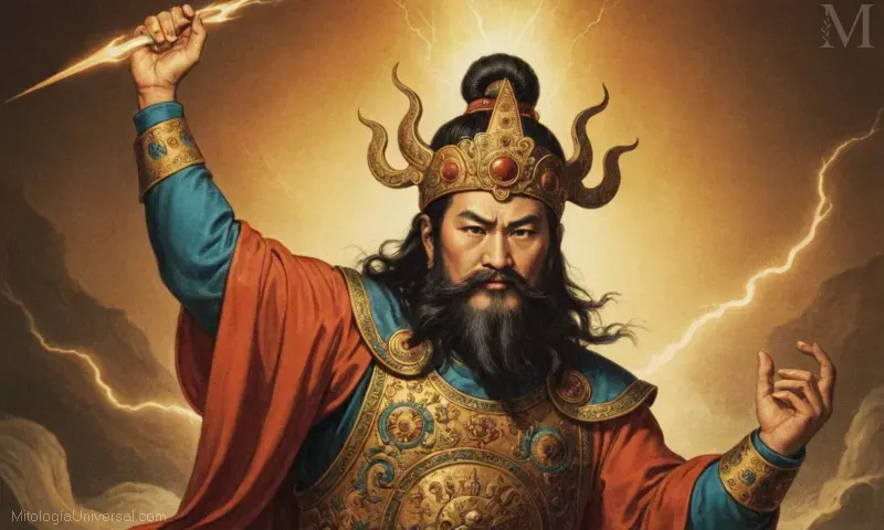 Ilustración vintage de Dianmu