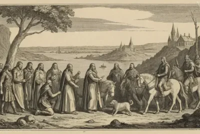 Ilustración de Dioses y leyendas de la mitología nórdica. Este libro explora diversos mitos e historias de esta antigua cultura