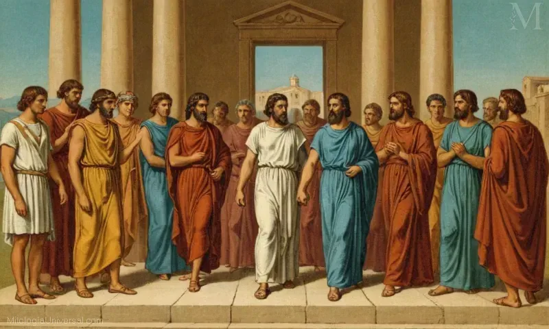 Ilustración vintage de Eneidi (Asclepius)