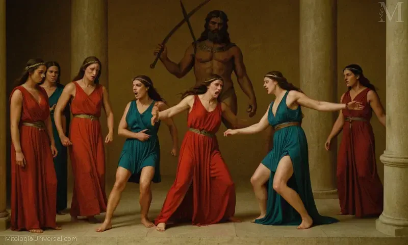 Ilustración de Erinyes
