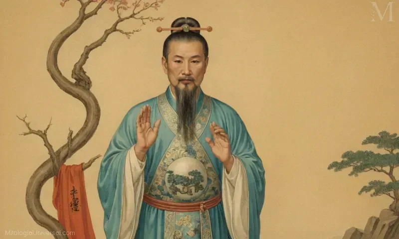 Ilustración de Han Zhongli