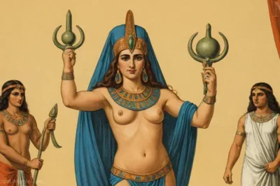Ilustración de Hathor