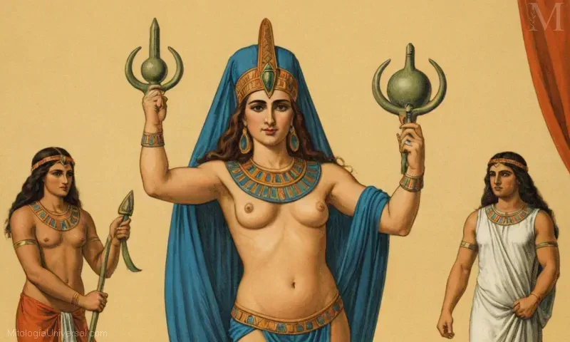 Ilustración de Hathor