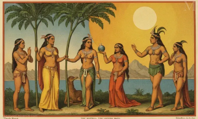 Ilustración de Ixchel