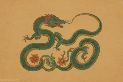Ilustración de Kukulkan