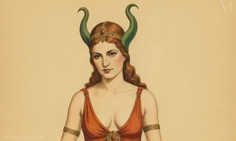 Ilustración vintage de Orígenes Mitológicos y la Figura de Lilith en una novela de Shane Diamant, analizando la presencia de Lilith en la narrativa.