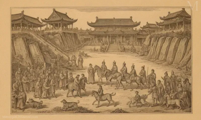 Ilustración de Longmen: Historia y leyendas de Cantón