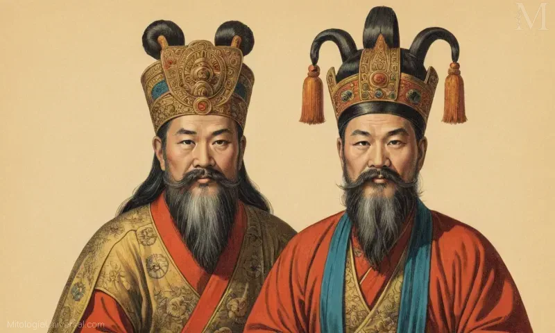 Ilustración representando Lu Ban