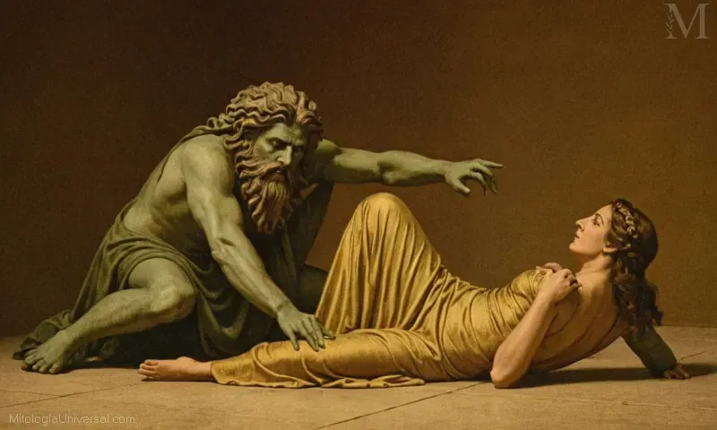 Ilustración vintage de Medea