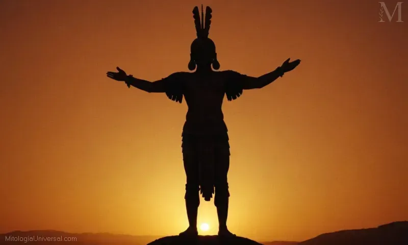 Imagen Silhouette de Mictlantecuhtli