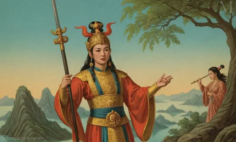 Ilustración de Nezha