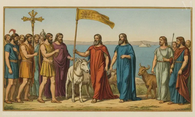 Ilustración vintage de Nuadba