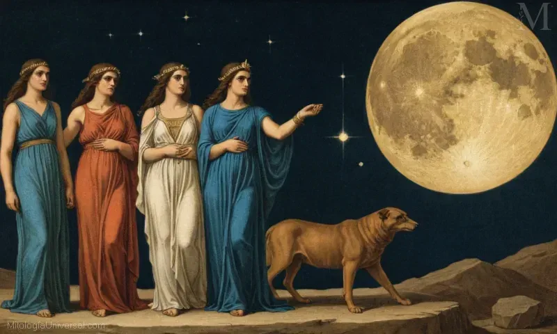 Vintajeción del primer origen y manifestaciones de Nix, diosa de la oscuridad y del cosmos primal en la cosmología egipcia. (Traducción - Orígenes y primeras manifestaciones de Nix: La diosa egipcia de la oscuridad y el universo primario)