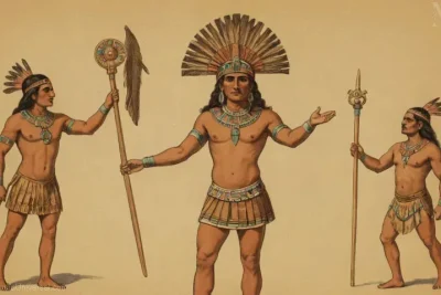 Ilustración de Ome Tochtli