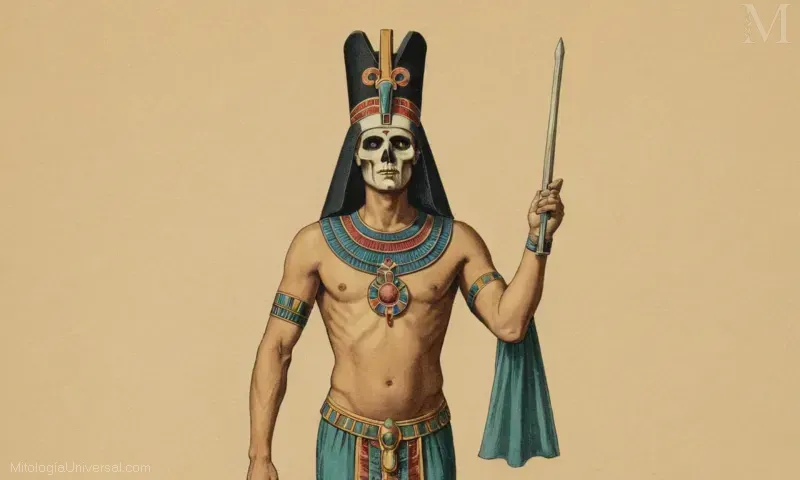 Ilustración de Osiris