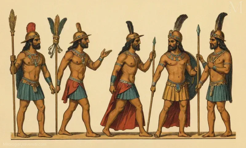 Ilustración vintage de un sitio arqueológico de Pachacámac en el antiguo México. La frase se refiere a una exploración y estudio de los Incas a través de la arqueología en México moderno por el nombre El Sitio Arcaeológico de Pachacámac Hoy de Pachacámac.