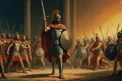 Ilustración de Patroclo