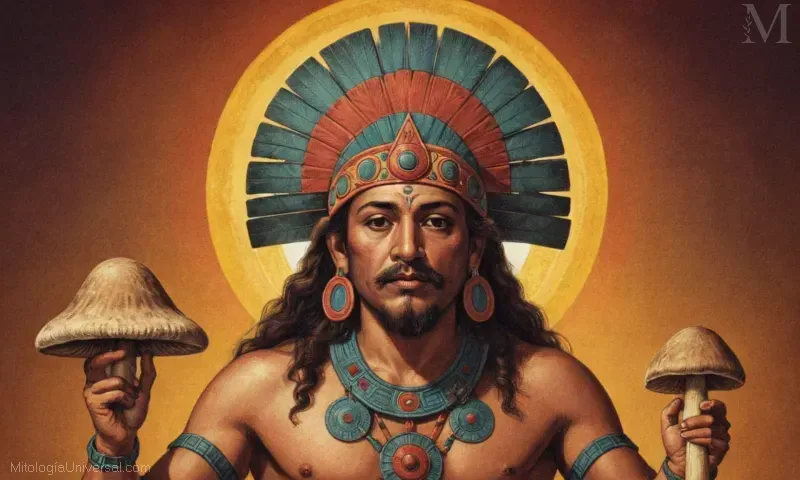 Ilustración de Piltzintecuhtl