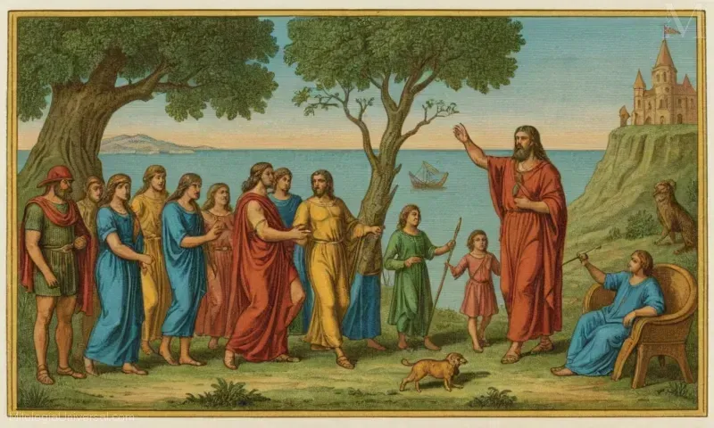 Legado y Significado de Tictac: Tyteus - Mitología - Horror y Espíritu Infinito. Una ilustración de Tictac, el nombre de un personaje en la mitología griega que simboliza el conflicto y el destino.