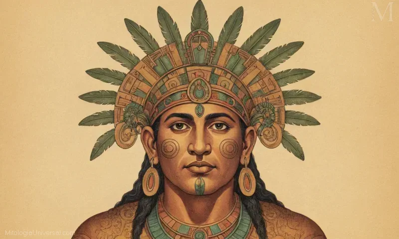 Ilustración de Tlahuizcalpantecuhtli