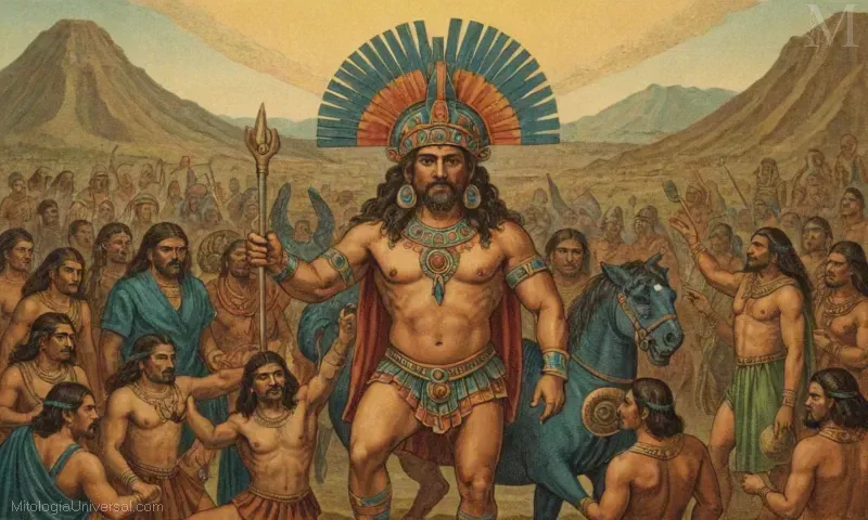 Figura ilustrada de Tlaltequhtli