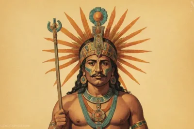 Ilustración de Tonatiuh