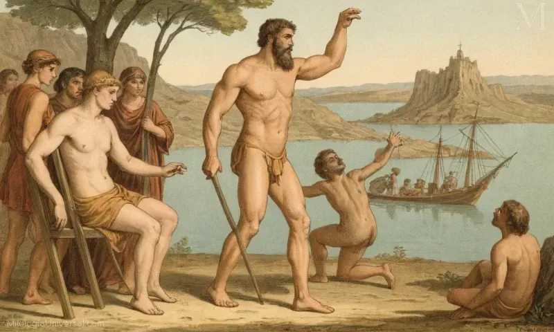 Anuncio Vintage para El Décimo Trobóo, una novela sobre el héroe griego Heracles del autor español Enrique L. Pérez-Montesero en colaboración con el autor británico Ronald Duncan. Sirve de guía integral para leer y comprender una forma narrativa mitológica infrecuente.