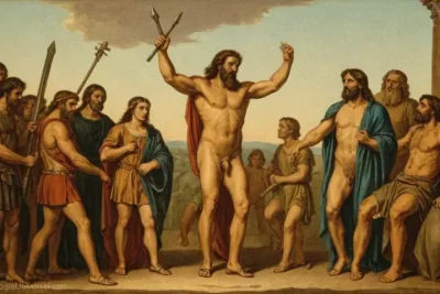 Vinke ilustración de Jocul Heracules