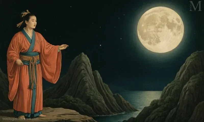 Ilustración de Tzukuyomi