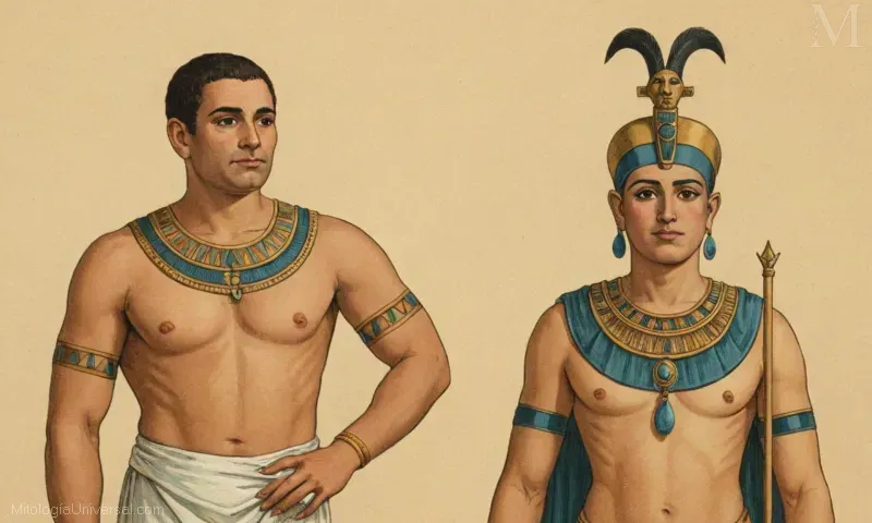 Ilustración de una antigua diosa egipcia, Nut, asociada al papel nocturno y protegiendo el sol. Esto representa el concepto de protección solar en su mitología.