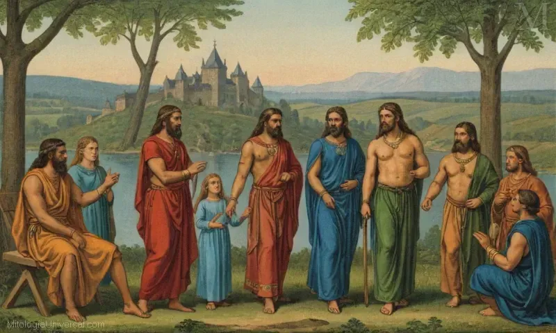 Ilustración de Vanaheim